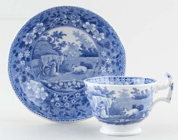Coffee Cup and Saucer c1820